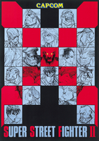 Póster Super Street Fighter II Turbo