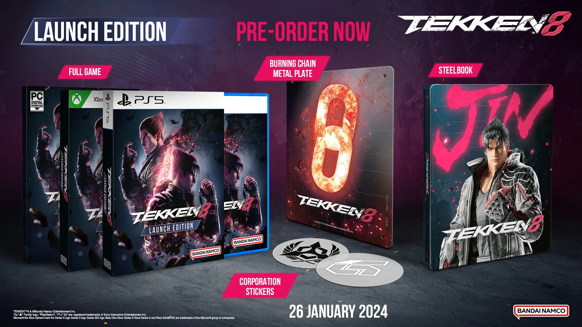 Edición de lanzamiento Tekken 8