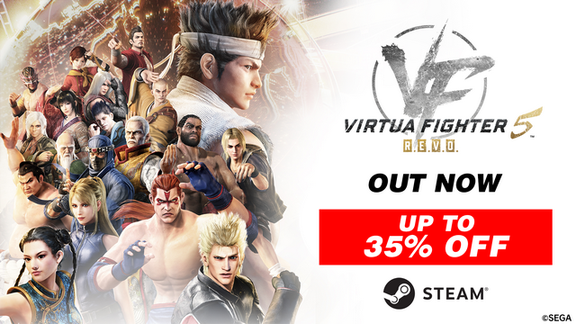 Rebaja Steam Virtua Fighter 5 R.E.V.O.