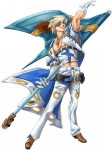 Ilustración Sin Kiske Guilty Gear 2: Overture
