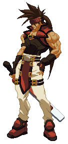 Sprite Sol Badguy Guilty Gear XX Accent Core Plus R