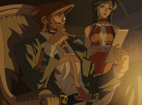 Ilustración fin modo Arcade Slayer Guilty Gear XX Accent Core Plus R