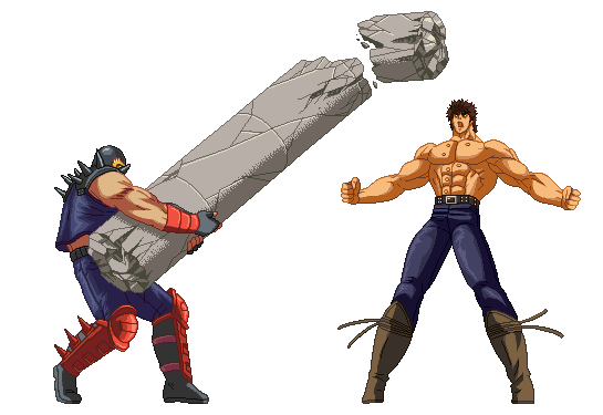 Sprite Yagi Vs. Kenshiro Hokuto No Ken