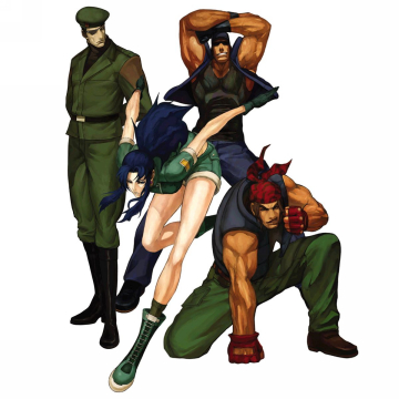 Ikari Warriors Team The King of Fighters 2001