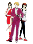 Artwork Women Fighters Team KOF 94