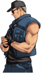 Artwork Clark Still KOF Neowave