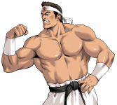 Artwork Goro Daimon KOF Neowave
