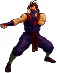 Artwork Eiji Kisaragi KOF XI