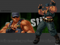 Fondo de escritorio Clark Still KOF XII