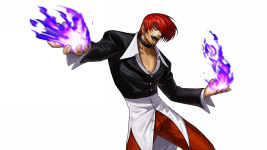 Artwork Iori Yagami Clásico KOF XIII