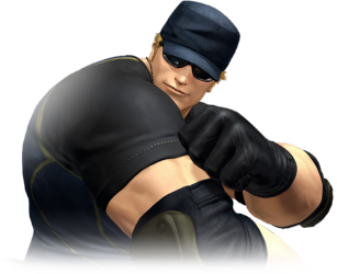 Retrato Clark Still KOF XIV