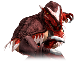 Retrato King of Dinosaurs KOF XIV