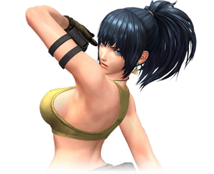 Retrato Leona Heidern KOF XIV