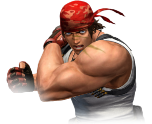 Retrato Ralf Jones KOF XIV