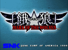 Logo Garou: Mark of the Wolves