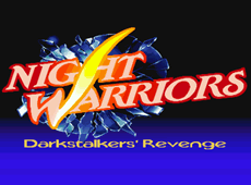 Logo Night Warriors: Darkstalkers Revenge