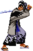 Sprite Karasu con arma Ninja Master's
