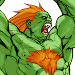Retrato Blanka CAPCOM VS. SNK PRO