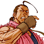 Retrato Dan Hibiki CAPCOM VS. SNK PRO