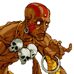 Retrato Dhalsim CAPCOM VS. SNK PRO