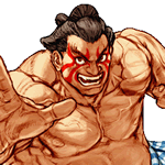 Retrato E. Honda CAPCOM VS. SNK PRO