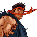 Retrato Evil Ryu CAPCOM VS. SNK PRO