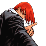 Retrato Iori Yagami CAPCOM VS. SNK PRO