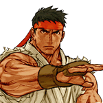 Retrato Ryu CAPCOM VS. SNK PRO