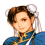 Retrato Chun-Li CAPCOM VS. SNK PRO