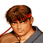 Retrato Evil Ryu CAPCOM VS. SNK PRO
