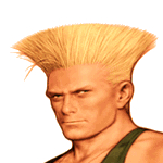 Retrato Guile CAPCOM VS. SNK PRO