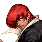Retrato Iori Yagami CAPCOM VS. SNK PRO