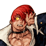 Retrato Orochi Iori CAPCOM VS. SNK PRO