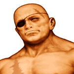 Retrato Sagat CAPCOM VS. SNK PRO