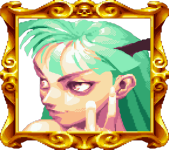 Retrato Morrigan Darkstalkers: The Night Warriors