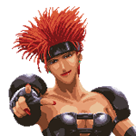 Retrato Juri Galaxy Fight: Universal Warriors