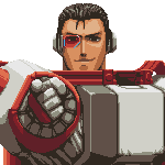 Retrato Rolf Galaxy Fight: Universal Warriors