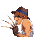 Retrato Choi Bounge The King of Fighters 2000