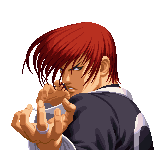 Retrato Iori Yagami The King of Fighters 2000