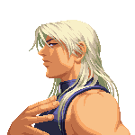 Retrato Jhun Hoon The King of Fighters 2000