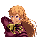Retrato Kula Diamond The King of Fighters 2000