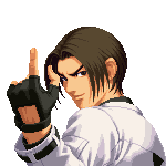 Retrato Kyo Kusanagi The King of Fighters 2000