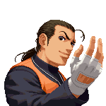 Retrato Robert García The King of Fighters 2000