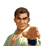 Retrato Takuma Sakazaki The King of Fighters 2000