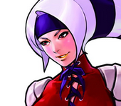 Retrato Foxy The King of Fighters 2002 UM