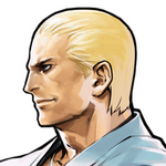 Retrato Geese Howard The King of Fighters 2002 UM