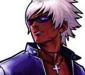 Retrato K' The King of Fighters 2002 UM