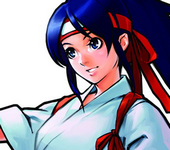 Retrato Kasumi Todoh The King of Fighters 2002 UM