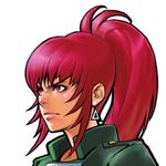 Retrato Orochi Leona The King of Fighters 2002 UM