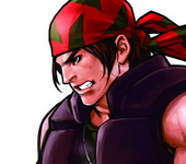 Retrato Ralf Jones The King of Fighters 2002 UM